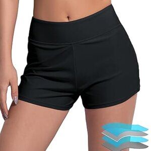 Period Swimwear Menstrual Leakproof Swim Short Quick Dry High Waisted Teen Girl